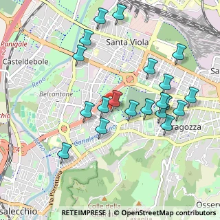 Mappa Via Bartolomeo Ramenghi, 40133 Bologna BO, Italia (1.0195)