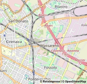 Mappa 40138 Bologna BO, Italia (0.8955)