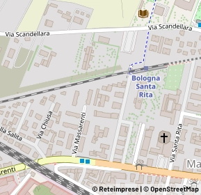 Mappa 40138 Bologna BO, Italia (0.17308)