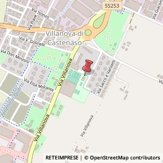 Mappa Via Gozzadini, 8, 40050 Castenaso, Bologna (Emilia Romagna)