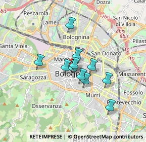 Mappa VAI ALTABELLA, 40100 Bologna BO, Italia (1.20182)