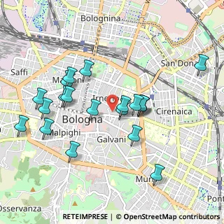 Mappa Via San Vitale, 40126 Bologna BO, Italia (0.9685)