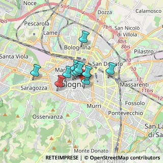 Mappa Via San Vitale, 40126 Bologna BO, Italia (0.94545)