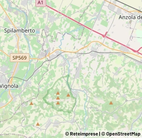 Mappa 40053 Valsamoggia BO, Italia (6.5165)