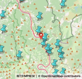 Mappa Via Busa, 16010 Masone GE, Italia (5.5435)