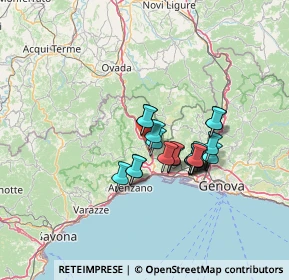 Mappa Via Busa, 16010 Masone GE, Italia (10.202)