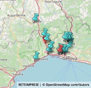 Mappa Via Busa, 16010 Masone GE, Italia (11.845)