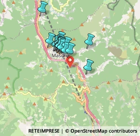 Mappa Via Busa, 16010 Masone GE, Italia (1.2495)