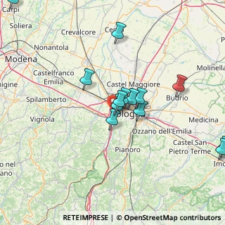 Mappa Via Isacco Newton, 40133 Bologna BO, Italia (15.44308)