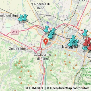 Mappa Via Adriano Banchieri, 40133 Bologna BO, Italia (5.39438)