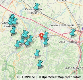 Mappa 40053 Valsamoggia BO, Italia (9.396)