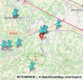 Mappa 40053 Valsamoggia BO, Italia (6.202)