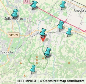 Mappa 40053 Valsamoggia BO, Italia (4.52267)