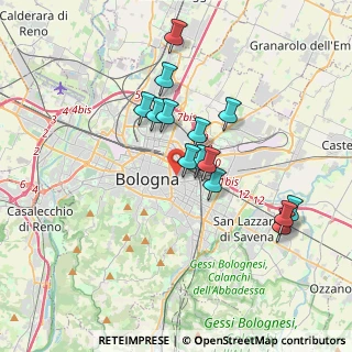 Mappa Via Mario Musolesi, 40138 Bologna BO, Italia (3.23071)