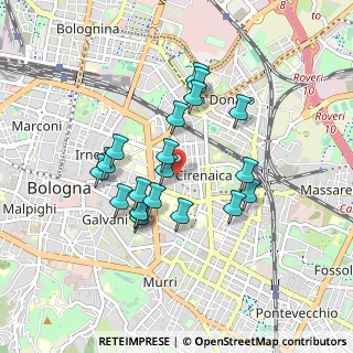 Mappa Via Mario Musolesi, 40138 Bologna BO, Italia (0.7695)