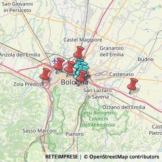Mappa Via Mario Musolesi, 40138 Bologna BO, Italia (3.45364)