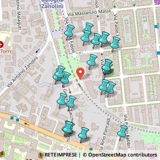 Mappa Via Mario Musolesi, 40138 Bologna BO, Italia (0.12)
