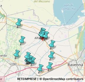 Mappa Strada Rossetta, 48011 Alfonsine RA, Italia (7.291)