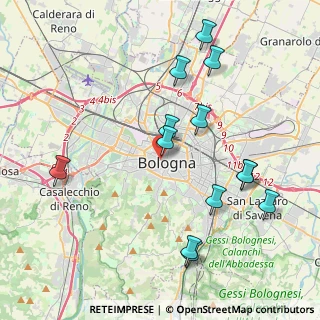 Mappa Via Alfredo Testoni, 40123 Bologna BO, Italia (4.4)