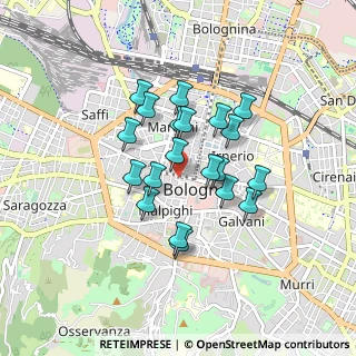 Mappa Via della Zecca, 40121 Bologna BO, Italia (0.6835)