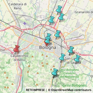 Mappa Via della Zecca, 40121 Bologna BO, Italia (4.33769)