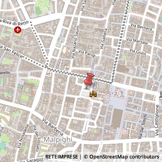 Mappa Piazza Franklin Delano Roosevelt, 4/D/E, 40123 Bologna, Bologna (Emilia Romagna)