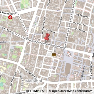 Mappa Via Ugo Bassi, 13, 40121 Bologna, Bologna (Emilia Romagna)