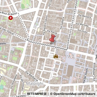 Mappa Via Ugo Bassi, 7, 40121 Bologna, Bologna (Emilia Romagna)