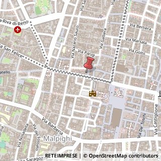 Mappa Via Bassi Ugo, 7, 40121 Bologna, Bologna (Emilia Romagna)
