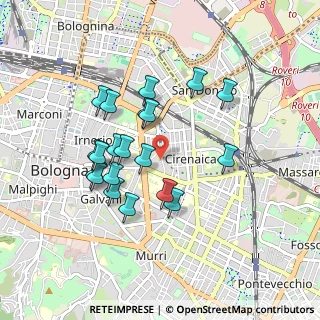 Mappa Via Zaccherini Alvisi, 40138 Bologna BO, Italia (0.8155)