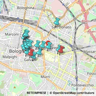 Mappa Via Giovanna Zaccherini Alvisi, 40138 Bologna BO, Italia (0.883)