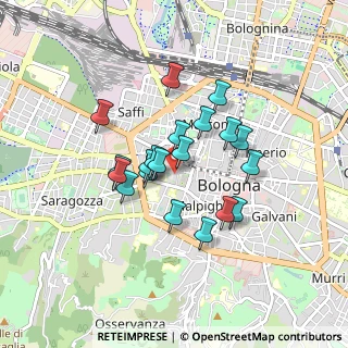 Mappa Piazza S. Francesco, 40123 Bologna BO, Italia (0.6815)