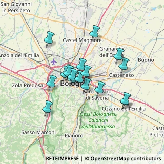 Mappa Via Giuseppe Bentivogli, 40138 Bologna BO, Italia (5.79059)