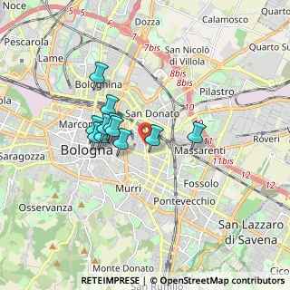 Mappa Via Giuseppe Bentivogli, 40138 Bologna BO, Italia (1.30727)