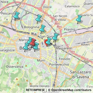 Mappa Via Giuseppe Bentivogli, 40138 Bologna BO, Italia (1.78)