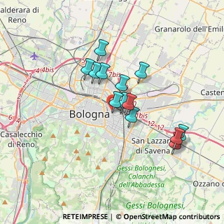 Mappa Via Giuseppe Bentivogli, 40138 Bologna BO, Italia (2.88077)