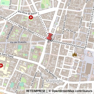 Mappa Via Ugo Bassi, 14, 40121 Bologna, Bologna (Emilia Romagna)