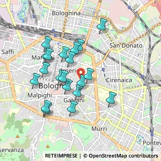 Mappa Via Giuseppe Petroni, 40126 Bologna BO, Italia (0.866)