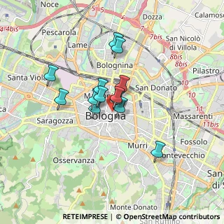 Mappa Galleria Acquaderni, 40126 Bologna BO, Italia (1.21462)