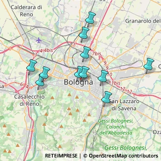 Mappa Galleria Acquaderni, 40126 Bologna BO, Italia (3.65364)