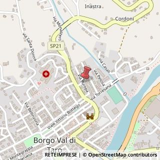 Mappa Via europa 19, 43043 Borgo Val di Taro, Parma (Emilia Romagna)