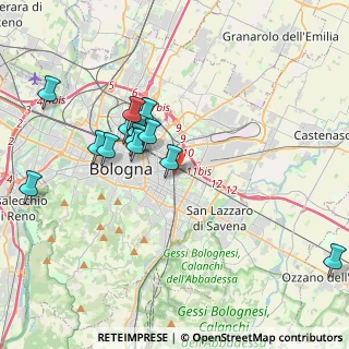 Mappa Via dei Gracchi, 40138 Bologna BO, Italia (3.86077)