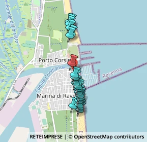 Mappa Piazzale Adriatico, 48122 Marina di Ravenna RA, Italia (0.8365)