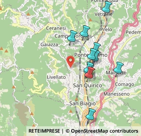Mappa Via Santuario di Nostra Signora della Guardia, 16163 Genova GE, Italia (1.74273)