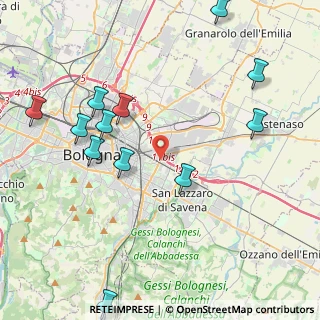 Mappa Viale Ilic Uljanov Lenin, 40138 Bologna BO, Italia (4.99417)