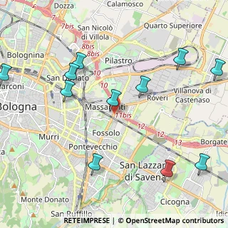 Mappa Viale Ilic Uljanov Lenin, 40138 Bologna BO, Italia (2.60091)