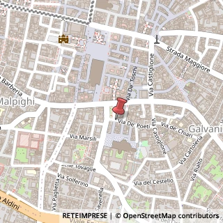 Mappa Via Garofalo, 6, 40124 Bologna, Bologna (Emilia Romagna)