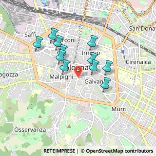 Mappa 40124 Bologna BO, Italia (0.78545)