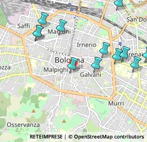 Mappa Via Dè Poeti, 40124 Bologna BO, Italia (1.20667)