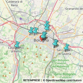 Mappa 40124 Bologna BO, Italia (2.52455)